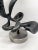 1980s Large 20" Solid Bronze Abstract Organic Modern Sculpture Verdigris Patina 40 LBS For Sale - Image 14 of 17