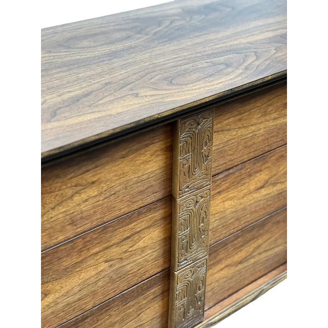 1970s Vintage Mid Century Modern Bassett 6 Drawer Dresser with Dovetail Drawers Chairish