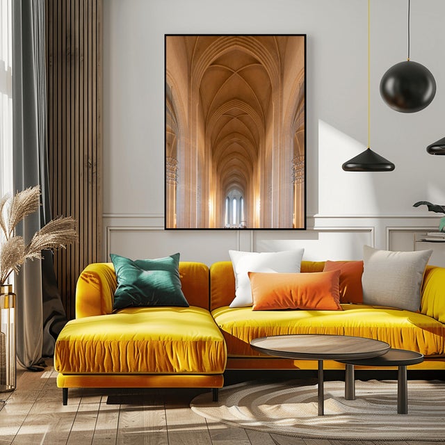 his image of Grundtvig’s Church captures the dramatic vertical lines and minimalist geometry of Danish expressionist...