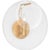 Loire Small Sconce in Gild with Clear Strie Glass Designer: AERIN Finish: Gild Height: 12" Width: 12" Extension: 5.75"...