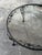 Mid 20th Century Black Wrought Iron Rose Patio Coffee Table With Round Glass Top by Woodard, Mid-20th Century For Sale - Image 5 of 14