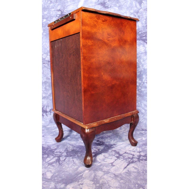 Queen Anne Style Filing Nightstand Chest of Drawers Chairish