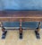 Spanish Carved Wood Console Table With Two Drawers Signed by Valenti For Sale - Image 6 of 16