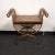 Neoclassical 1950s Neoclassical Gilt Iron Bench For Sale - Image 3 of 9