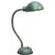 Green Vintage Industrial Green Metal Machinist Gooseneck Table Light from Adher Lampes, France For Sale - Image 8 of 8