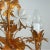 Mid-Century 5-Light Gilt Leaf & White Blossom Chandelier by Hans Kögl, 1970s For Sale - Image 13 of 18