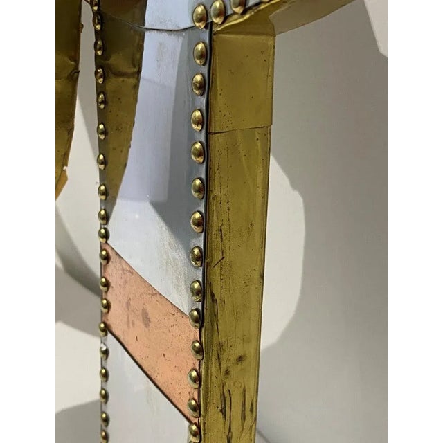 Curtis Jere Style 6ft Wall Sculpture "Neutrality" For Sale - Image 9 of 13