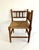 Dutch Oak Corner Bobbin Chair For Sale - Image 4 of 7