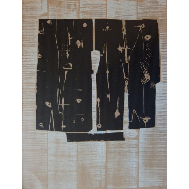 Pietro Consagra, Composition abstraite, Etching For Sale