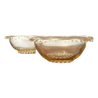 Art Deco Bowls by Pierre Davesn, 1930s, Set of 2 For Sale