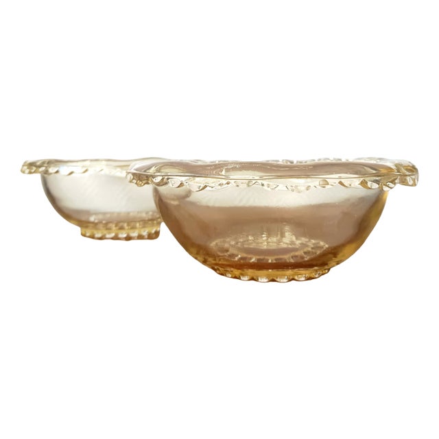 Art Deco Bowls by Pierre Davesn, 1930s, Set of 2 For Sale