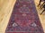 Vintage Persian Bidjar Rug, Hand-Knotted Wool, Geometric Pattern, Red & Blue, 5x8 For Sale - Image 9 of 18
