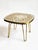 Mid-Century Mosaic Side Table by Ilse Möbel This exquisite modernist design side table with hairpin legs was handcrafted...