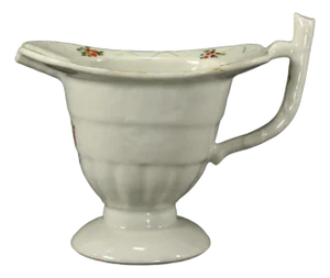 Qianlong (1735-96) Chinese Creamer Pitcher Gravy Boat Helmet Shape