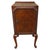 Wood Art Deco Walnut Bedside Cabinet on Cabriole Legs, 1900 For Sale - Image 7 of 7