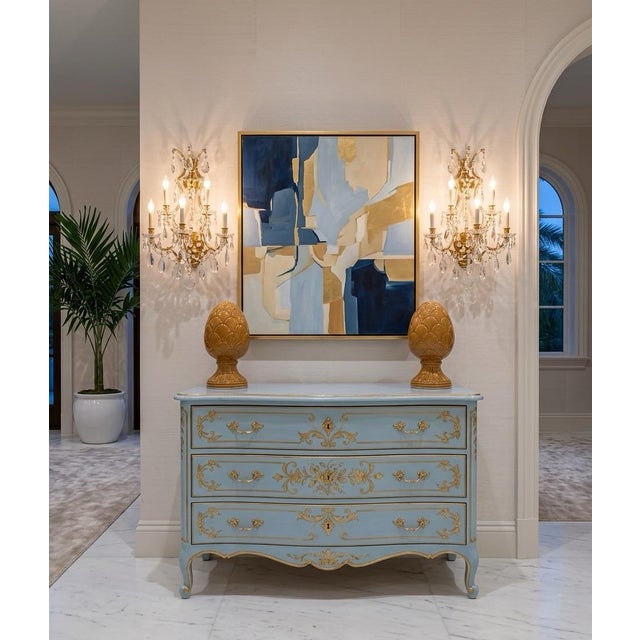 Pair of Vintage Mid-Century Italian Ceramic "Pigna" Pinecone Finials For Sale In West Palm - Image 6 of 10