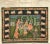 Late 20th Century Vintage Indian Pichwai Folk Art Painting on Silk For Sale - Image 5 of 14