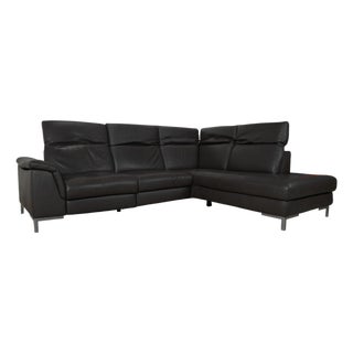 Corner Sofa in Leather from Willi Schillig For Sale