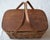 1960s Mid 20th Century Woven Wood Picnic Basket - For Sale - Image 5 of 16