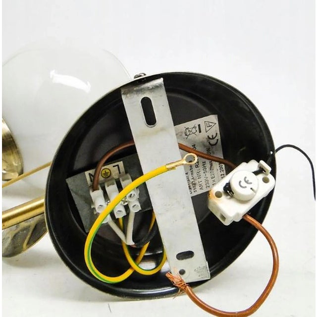 Wall Lamp, Poland, 1970s, in Very Good conditions. Designed 1970 to 1979 European Plug (up to 250V).The wiring of this...