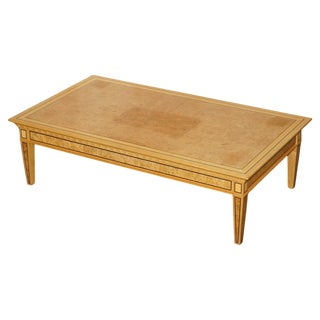 Cofee Table in Walnut by Viscount David Linley For Sale