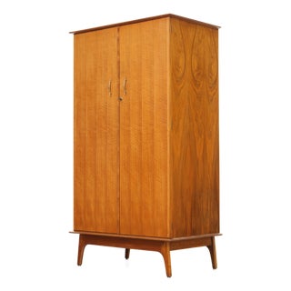 Mid Century Armoire by Alfred Cox, 1950s For Sale