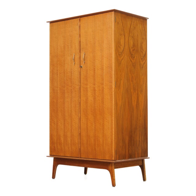 Mid Century Armoire by Alfred Cox, 1950s For Sale