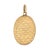 Victorian Antique Victorian Hair Pendant 18 Karat Gold Chased Pattern Vintage Fine Oval For Sale - Image 3 of 4