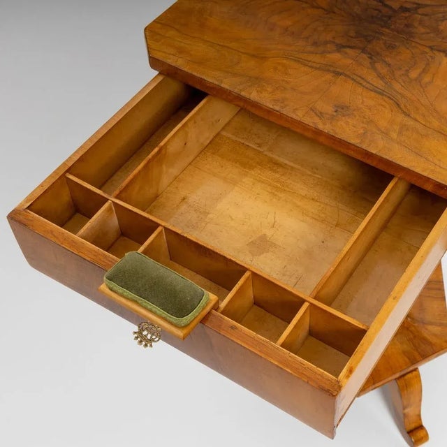 Biedermeier Sewing Table, 1820 For Sale - Image 6 of 9