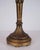 Table Lamp in Gilded Wood with Carvings and Red Lampshade, 1940 For Sale - Image 6 of 10