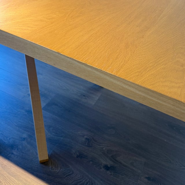 Design Within Reach Cross Extension Table in White Oak For Sale - Image 11 of 12