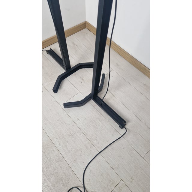 Sirio Model Floor Lamp in Black Lacquered Iron by Kazuide Takahama for Sirrah, 1970s For Sale - Image 6 of 15