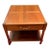 1950s Mid-Century Modern Heritage Henredon Walnut Side Table For Sale