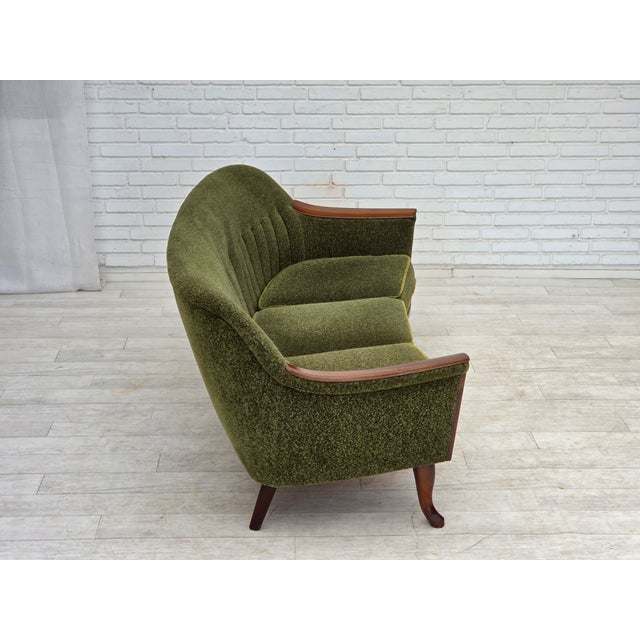 Vintage Norwegian Three-Seater Sofa in Teak Wood, 1970s For Sale - Image 11 of 18