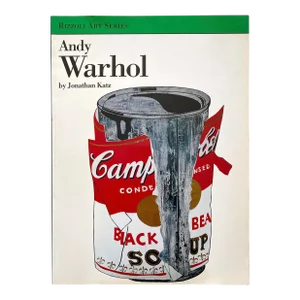 Andy Warhol Vintage 1993 First Edition Large Format Lithograph Print Pop Art Book