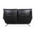 Black Leather Evita Two-Seater Sofa with Electric Function from Koinor For Sale - Image 13 of 15