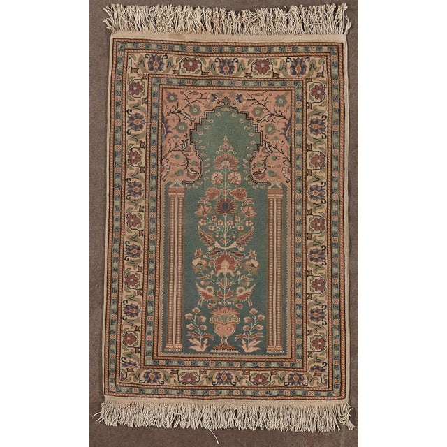 Agra 262 Handcrafted Rug For Sale - Image 10 of 10