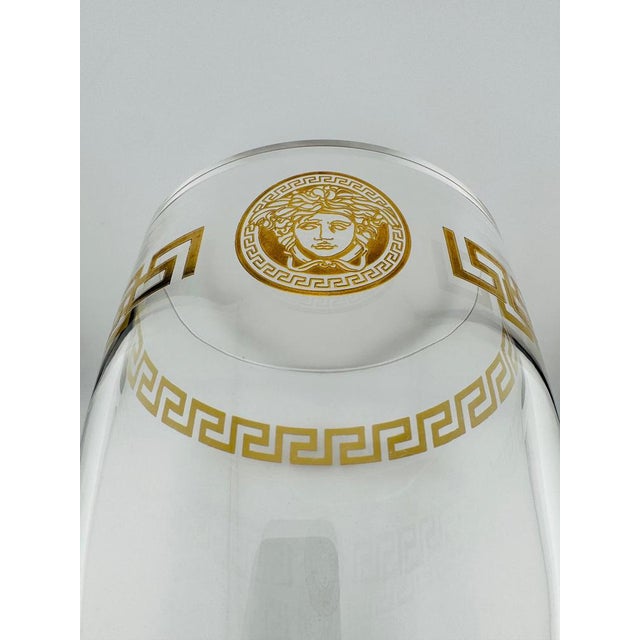 Medusa Crystal Vase by Versace for Rosenthal For Sale - Image 6 of 9