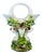 19th Century Porcelain Vase with Barbotine Tritons by Richard Eckert & Co. Volkstedt Rudolstadt, Germany, 1890s For Sale