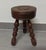 Antique stool. Turned wood: beech and alder. In the taste of Charles Dudouyt. Period: 1950, 1960 & 1970. Vintage For those...
