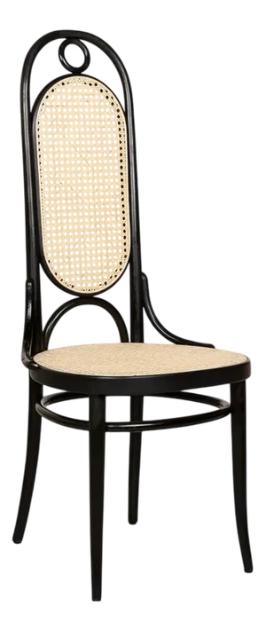 No. 207 R Wooden Dining Chair in Brown by Michael Thonet for Thonet