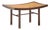 Michael Taylor for Baker Far East Collection Mid Century Cane and Mahogany Stool For Sale