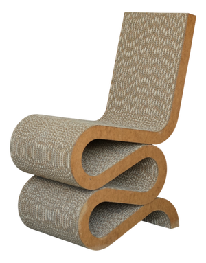 Easy Edges Wiggle Sidechair by Frank Gehry for Vitra, 1990s