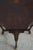 1990s Maitland Smith French Louis XV Mahogany Lamp Table W. Brass Ormolu For Sale - Image 5 of 13