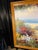 Late 20th Century Late 20th Century Large Mid-Century Style Mediterranean Coastal Terrace Oil Painting - Signed "W. Brittain" For Sale - Image 5 of 10