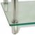 Mason-Art Modern Two-Tier Chrome and Glass Side Table For Sale In New York - Image 6 of 7