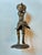 Vintage African Tribal Brass Drummer Sculpture Lost Wax Cast For Sale - Image 4 of 7