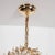 Mid-Century Modern Mid-Century Draped Design Chandelier by Lobmeyr, 24-Karat Gold-Plated Fittings For Sale - Image 3 of 10