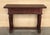 Early 20th Century Catalan Spanish Carved Walnut Console Table with Two Drawers, 1890 For Sale - Image 18 of 18