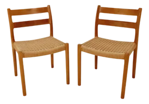 Vintage Danish Oak Dining Chari by Niels Otto Møller, 1960s